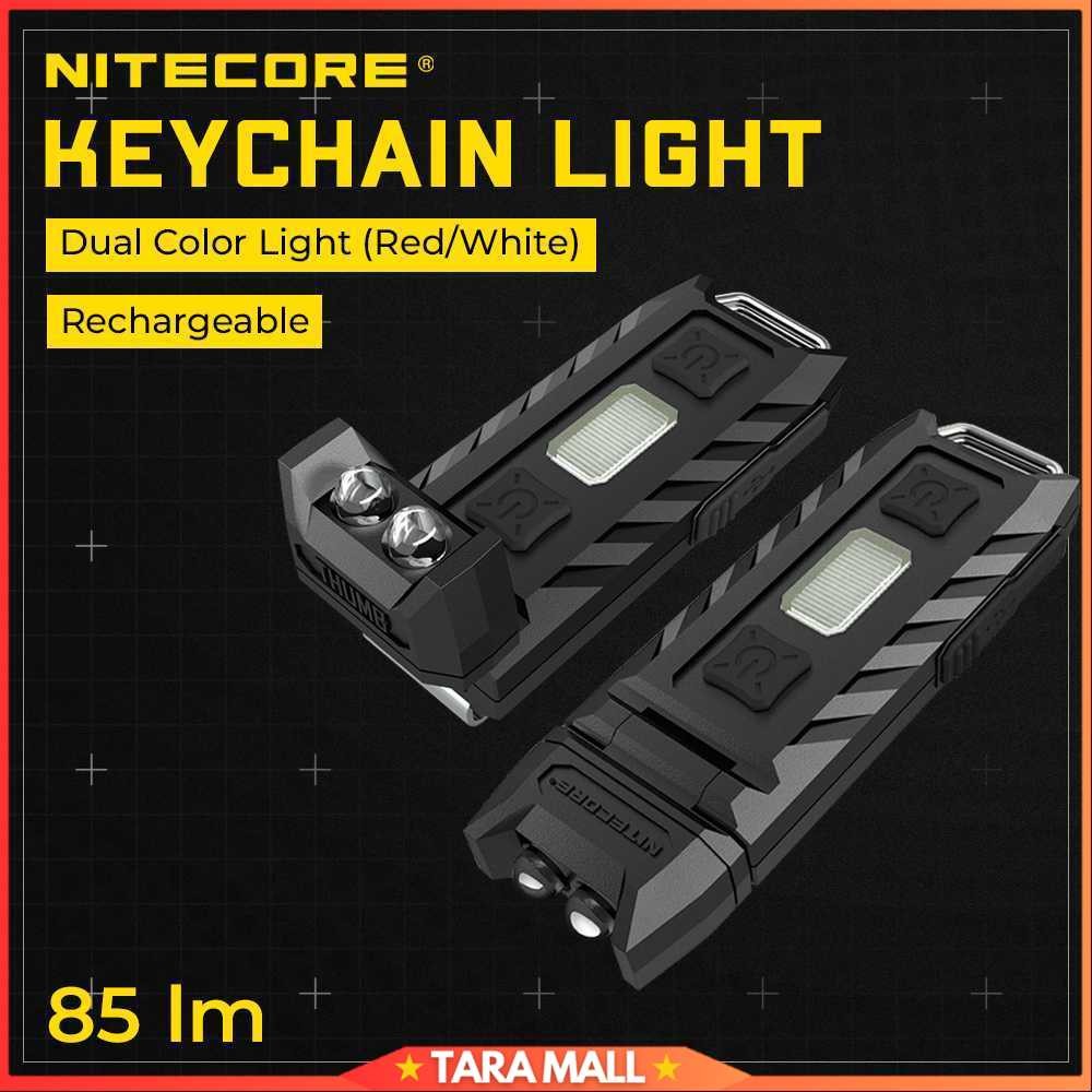 NITECORE Dual Color LED USB Rechargeable Keychain Light - THUMB