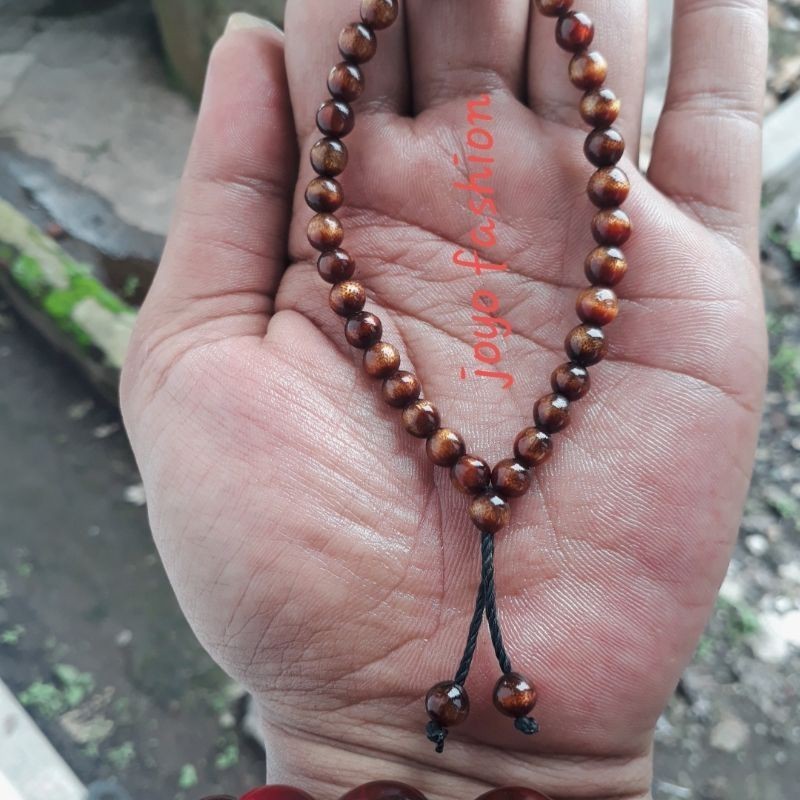 GELANG TASBIH FOSIL YUSER LAUT MERAH