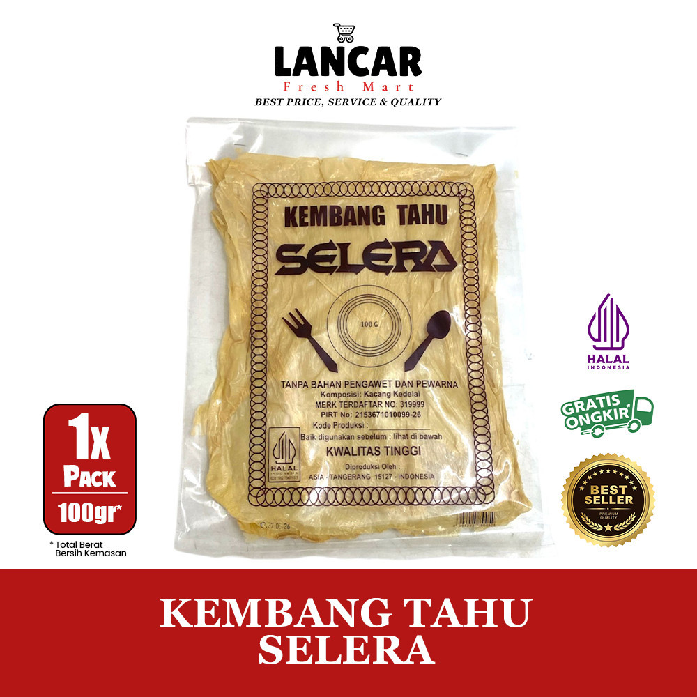 

KEMBANG TAHU SELERA CAP SENDOK GARPU 100GR