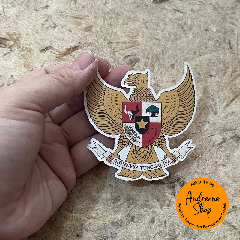

Stiker Cutting Burung Garuda Pancasila – Vinil Glossy Elegan, Simbol Kebanggaan Bangsa