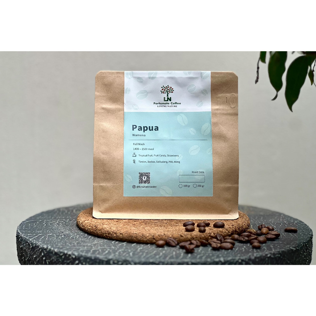 

Papua Wamena Full Wash Biji Kopi Arabika 100gram