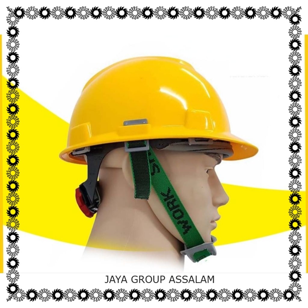 helm proyek kuning/helm safety kerja