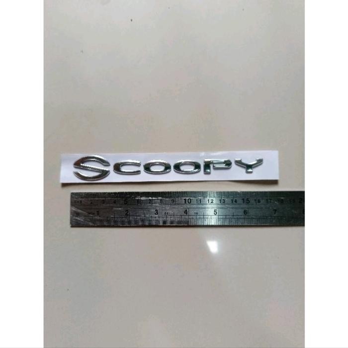READY emblem logo simbol timbul Scoopy original 2017 2018 2019 2020