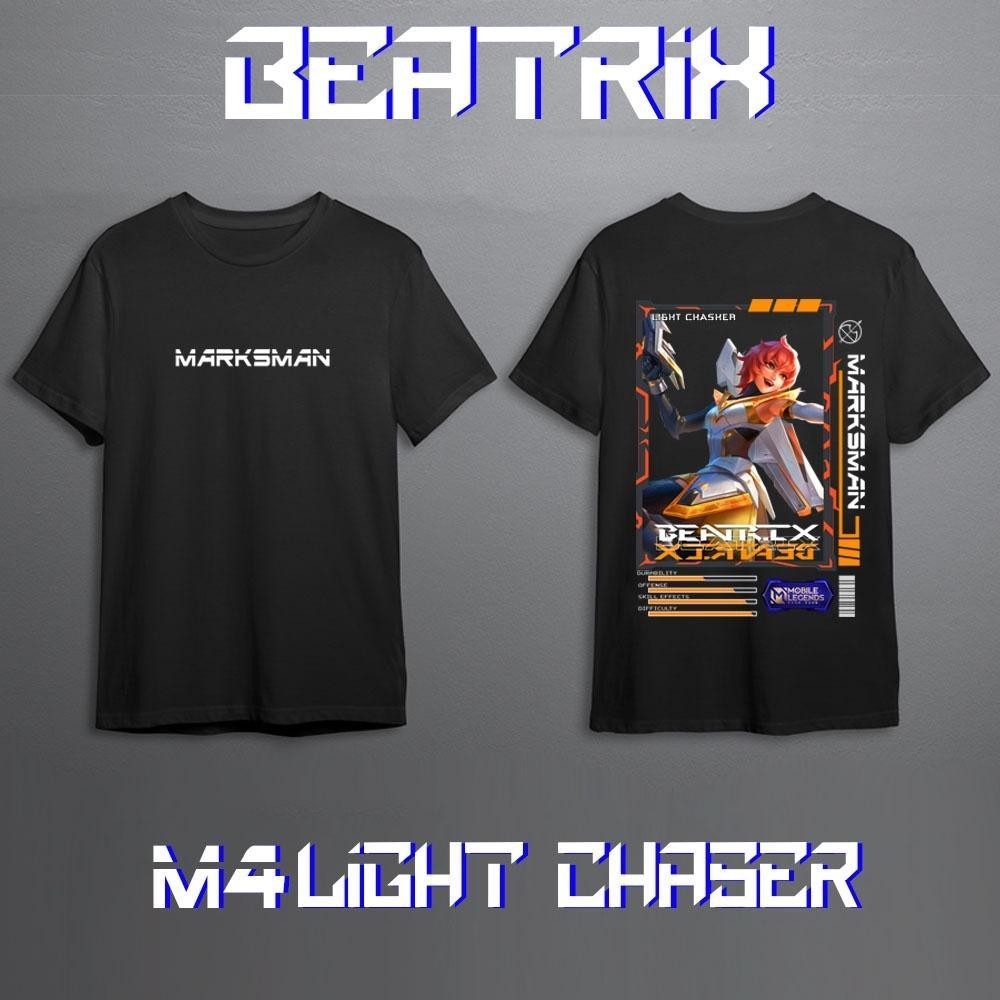 KAOS MOBILE LEGEND HERO BEATRIX SKIN M4 PRIME TERBARU KAOS MOBILE LEGEND MARKSMAN BEATRIX SKIN KEREN