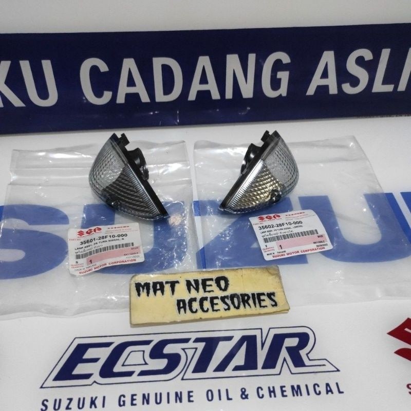 lampu sen sein assy depan sepasang putih RK COOL