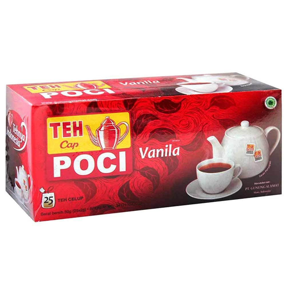 

GWP - Teh Poci VanilaTeh Cap Poci isi 25 Poci Teh Celup isi 25 Kantong
