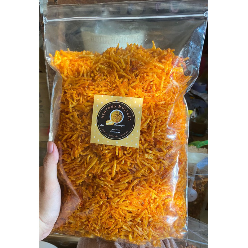 

Kentang Mustofa pedas manis 1kg