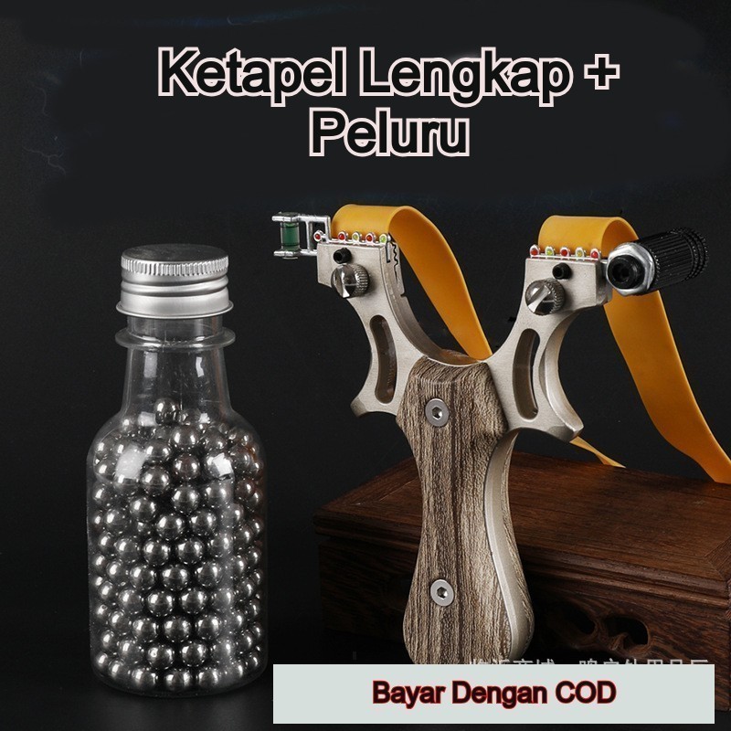 COD | Ketapel Berburu Berkualitas Tinggi: Kekuatan Pegas Kuat untuk Berburu Efisien dan Akurat