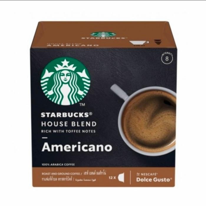 

Nescafe Dolce Gusto Starbucks House Blend Americano Coffee Capsule - IMPORT EUROPE