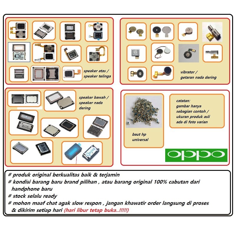 speaker oppo R17- R17 NEO - R17 PRO