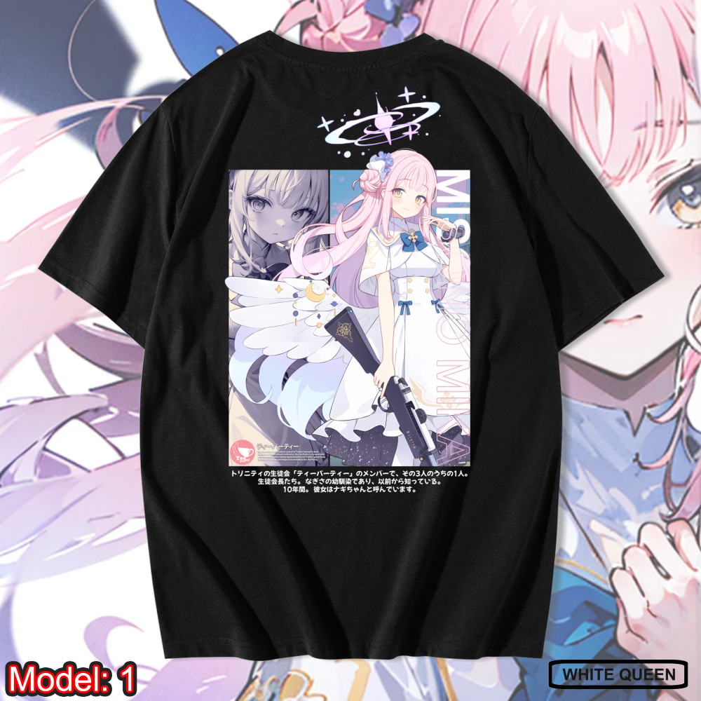 WHITE QUEEN - KAOS MISONO MIKA BLUE ARCHIVE -  BLUE ARCHIVE MISONO MIKA