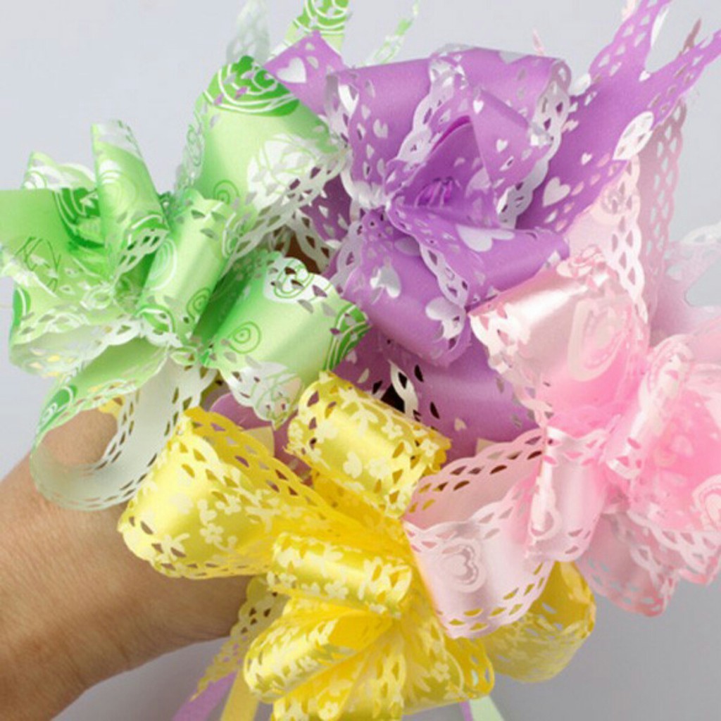 

10pc PITA Serut Renda 32mm Hiasan Parcel Hampers Bungkus Kado Hadiah Bingkisan Snack Ulang Tahun