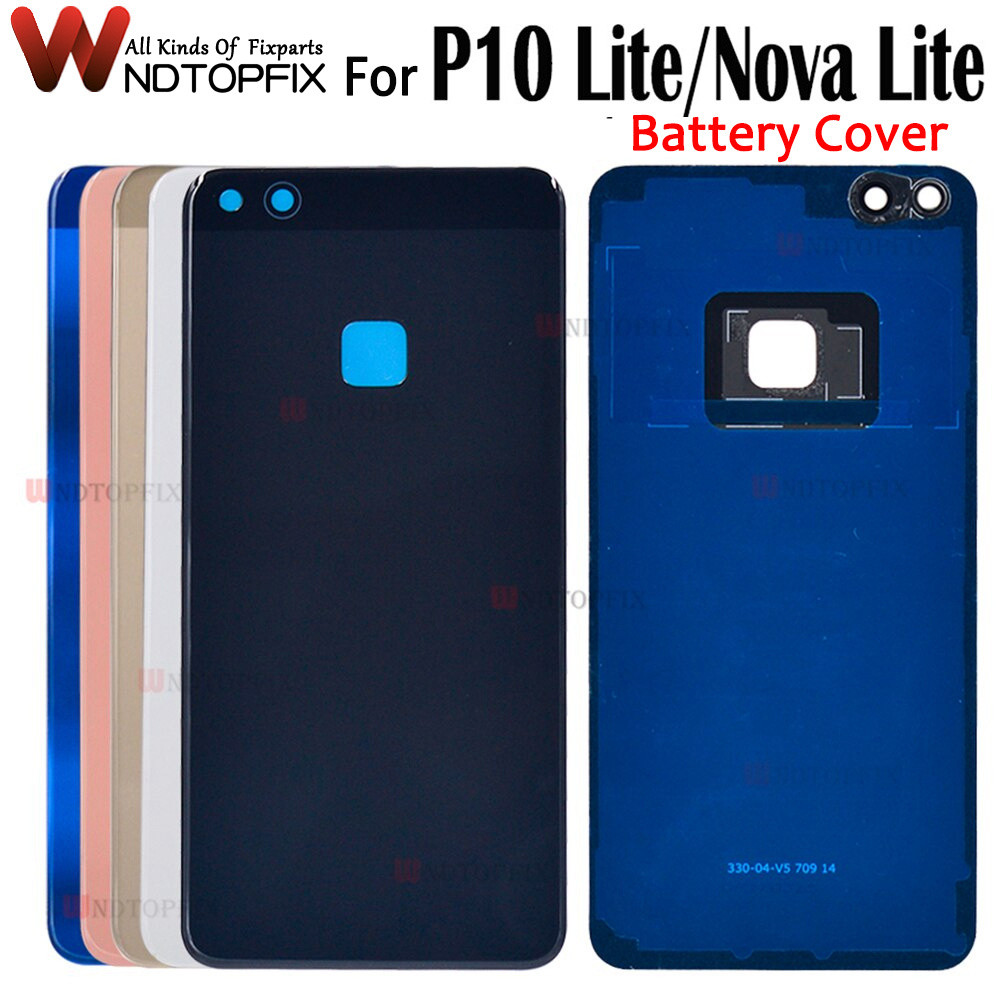 Battery Back Cover For Huawei P10 Lite Door Case For HUAWEI P10 Lite Housing Replacement + Back Came
