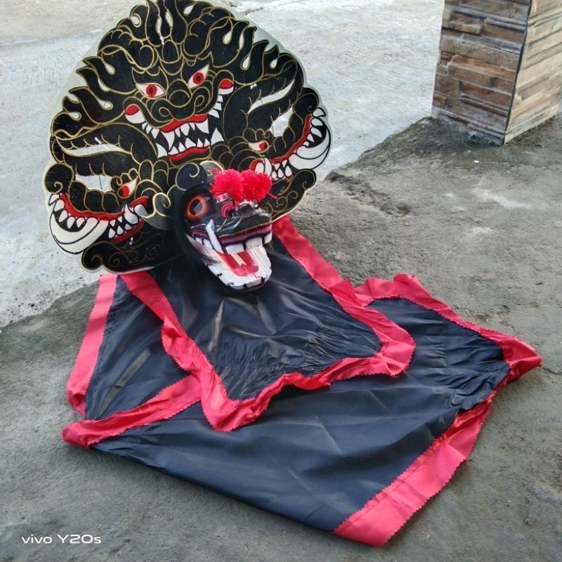 

Barongan caplokan devil kayu No.2 hitam / merah /biru/hijau/kuning/ungu #n6