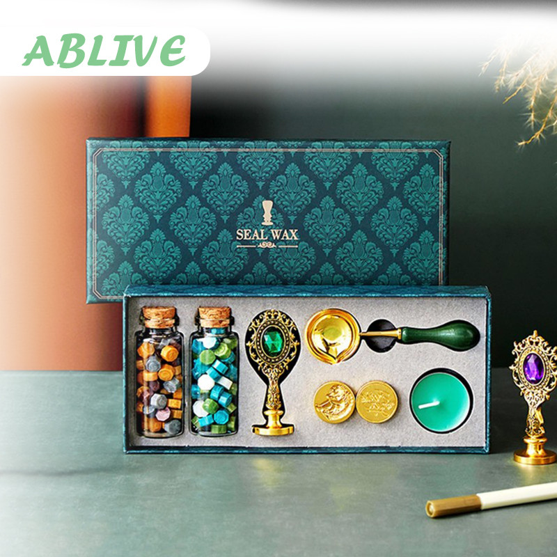 

Stempel Lilin Set Wax Stamp Candle Lilin Stempel Sealing Lilin Segel Wax Stempel Undangan Stempel Pernikahan