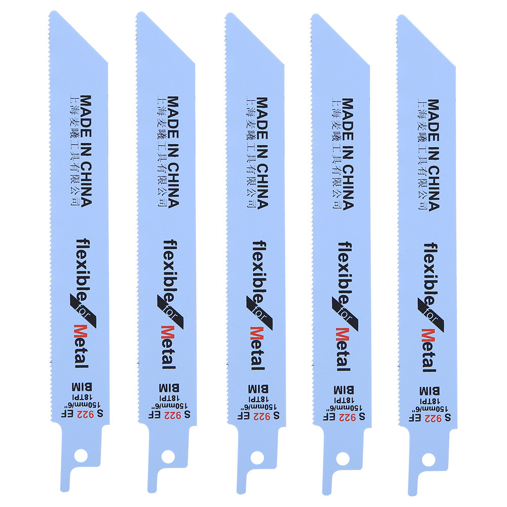 Metal Reciprocating Saw Blade Woodworking Cutter Kit Power Tool 150mm / 5.9in Jigsaw Blade Hand Saw 