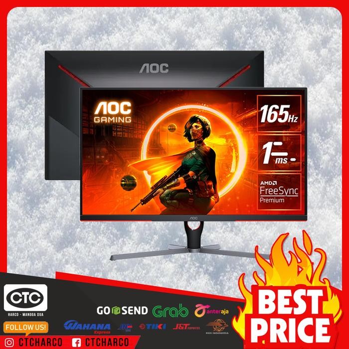Monitor LED AOC Q32G3SE 31.5" VA 1ms QHD 165Hz HDR10 Gaming Monitor