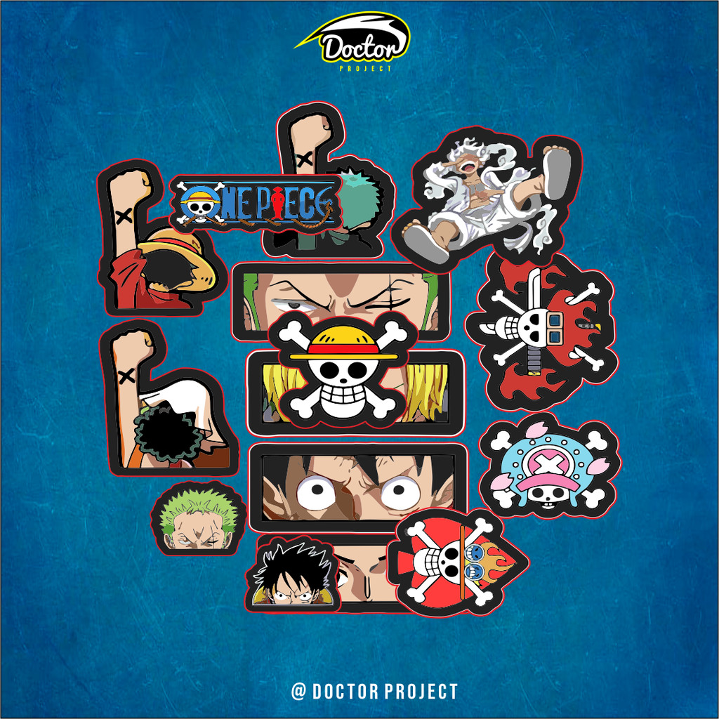 

CODGaya lucu Anime Darah Super Popular One Piece Luffy Zoro Naruto Naruto Sasuke untuk papan luncur/Buku Harian/Laptop/Sticker Helm Tahan Air Vinil/hp casing stiker tahan air berperekat