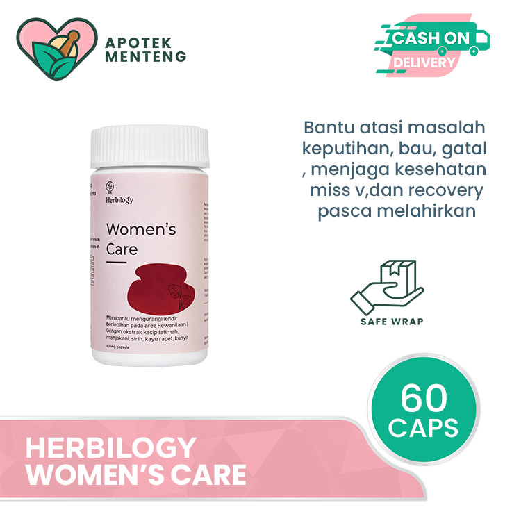 

Herbilogy Women's Care (Feminine Health) 60 caps - Suplemen Herbal Kewanitaan