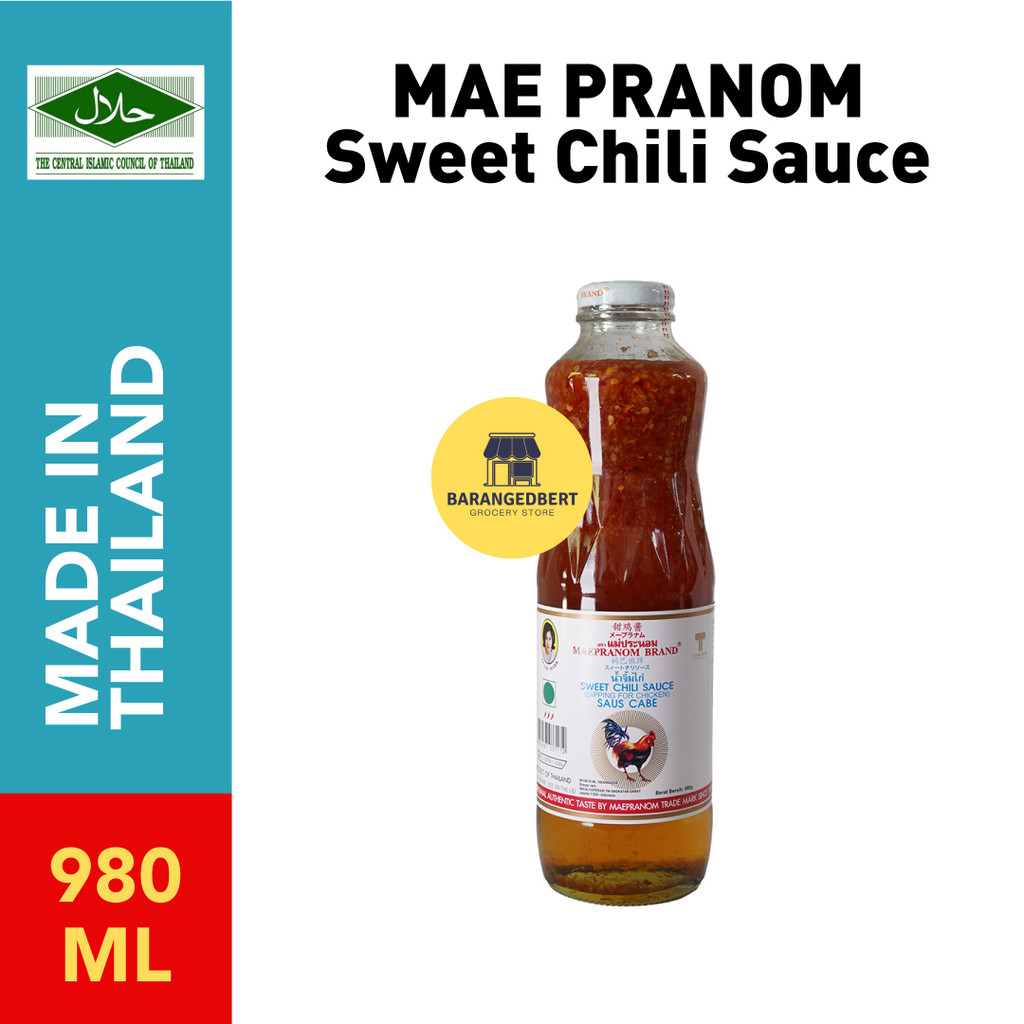 

MAE PRANOM Sweet Chilli Sauce Original Thailand / Saus Chili Thai / Sukiyaki Cantonese Sauce / Saus Sukiyaki [HALAL]