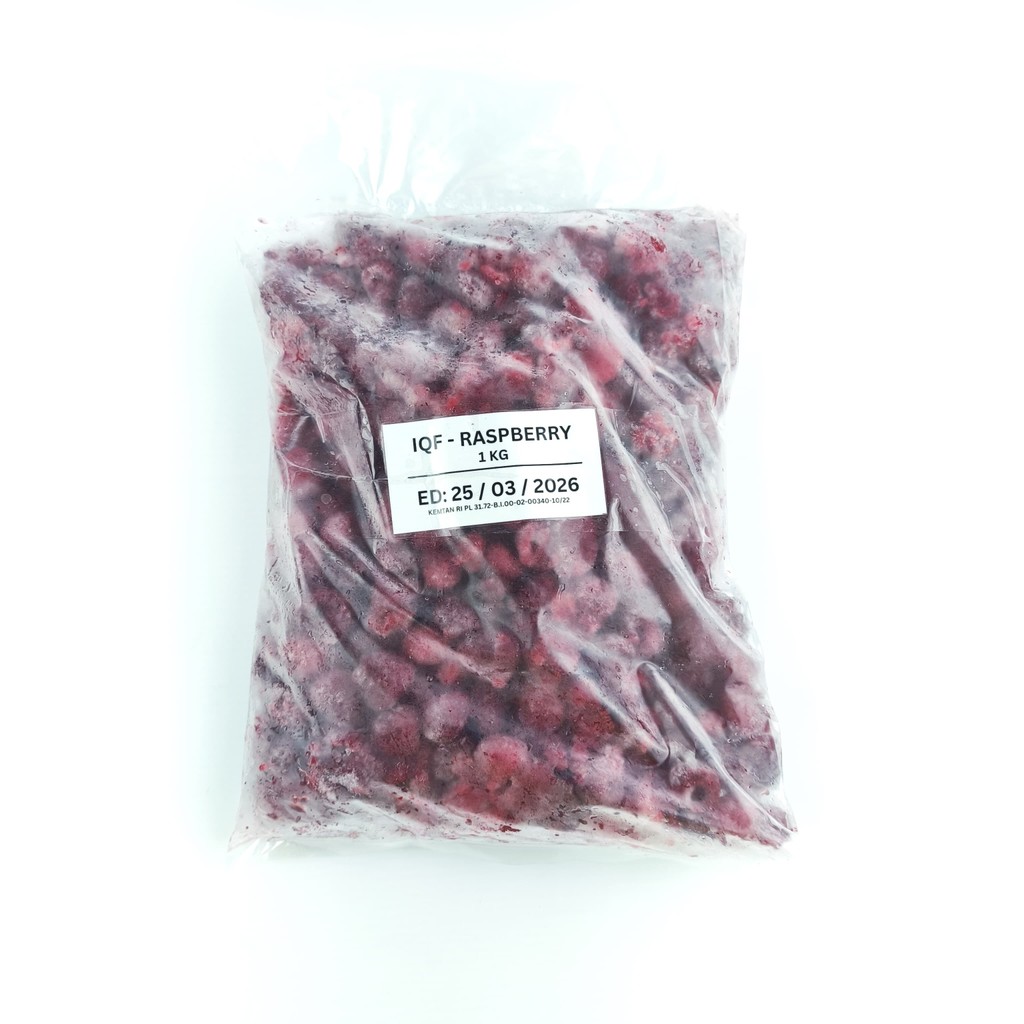 

Buah IQF Raspberries 1Kg Buah Frozen