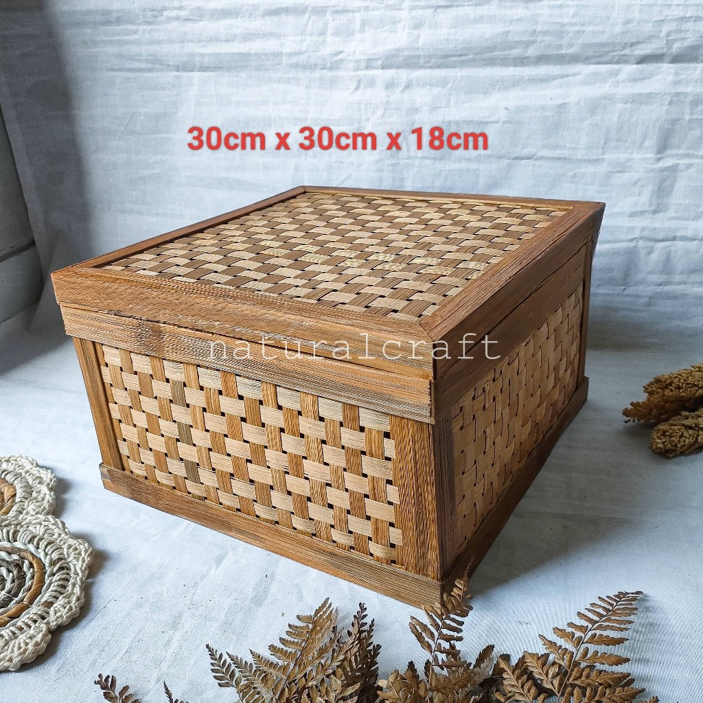 

( R25 ) New product (B045) Rantang Hampers Jumbo Tanpa Cangkingan Hampers Exclusive l Wadah Hampers l Parcel l Hadiah l Hantaran l Seserahanl Nikahan l Syukuran l Premium l Box l l Naturalcraft