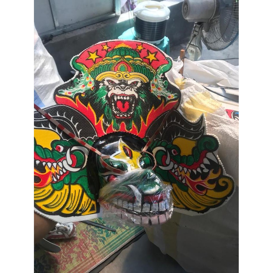 

* TERMURAH BARONGAN JUMBO BAGUS Mainan Anak-Anak / singo barong / 1000 barong / festival/ kesenian tradisional *