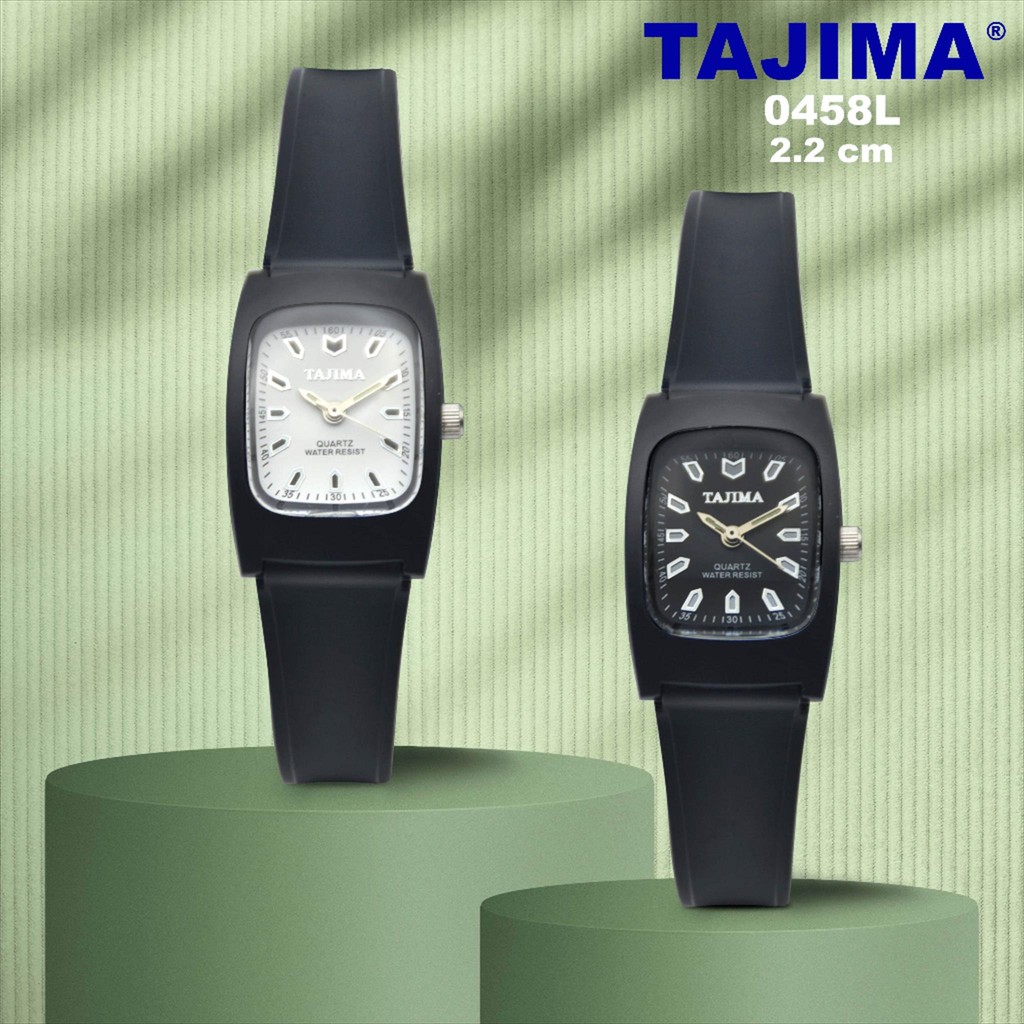 Jam Tangan Wanita Analog 0458 TAJIMA  Water Resist Original Garansi  + Free BOX