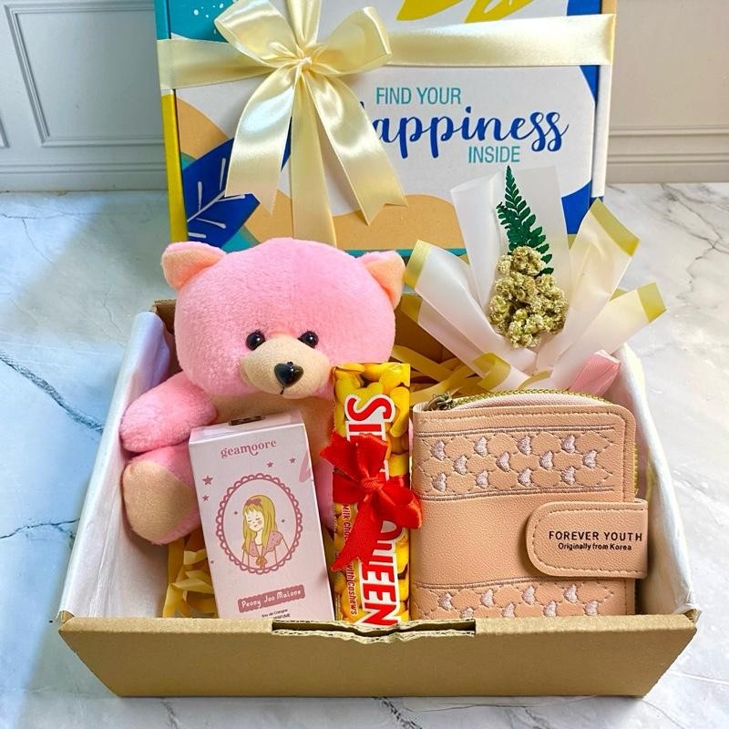 

(PAKET GEA A) HAMPERS BONEKA ULTAH ANNIV UNTUK ORANG TERSAYANG