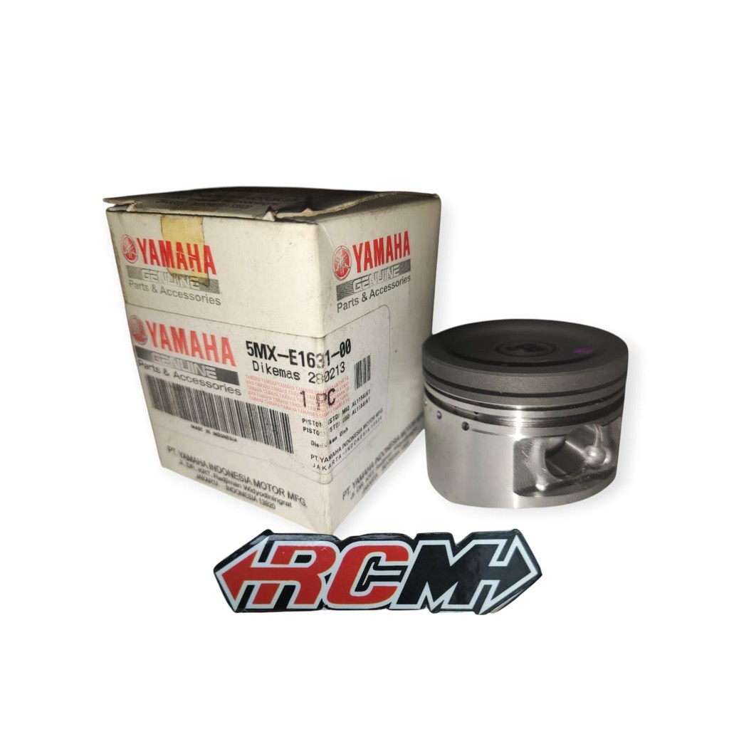 5MX-E1631-00 PISTON SEHER SEKER KIT MIO SPORTY SPORTI NOUVO Z SOUL SIZE STD ORI ORIGINAL YAMAHA YGP 