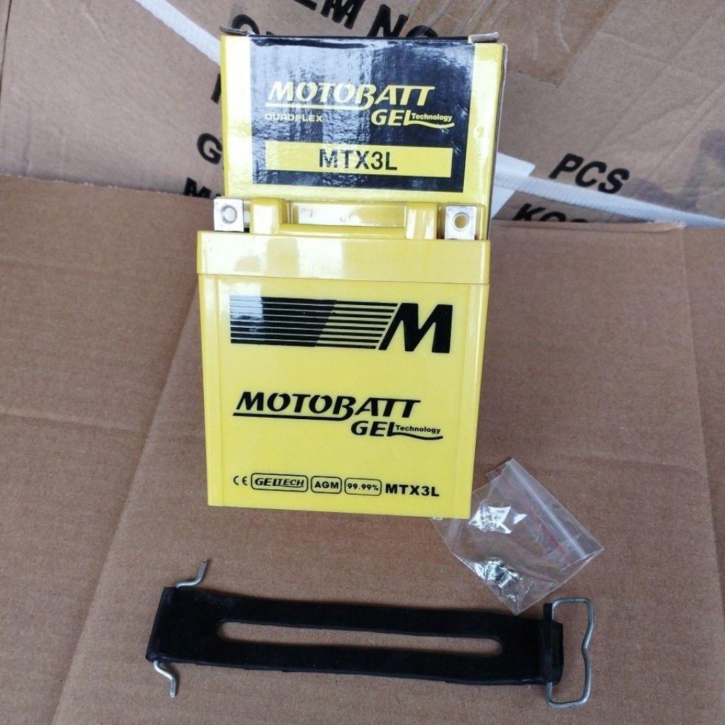 Aki Motobatt RX King Set Tali Aki King