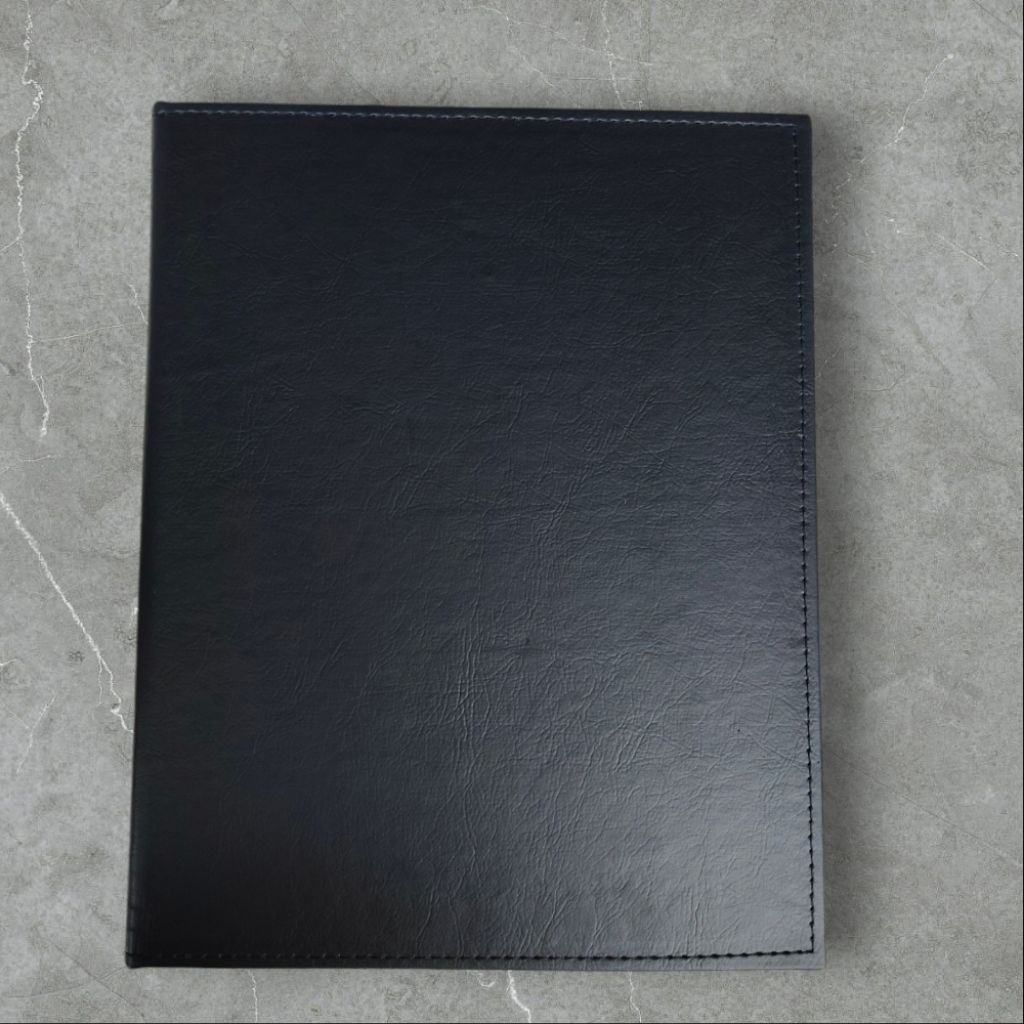 WIDHISTORE buku menu polos binder ukuran a4