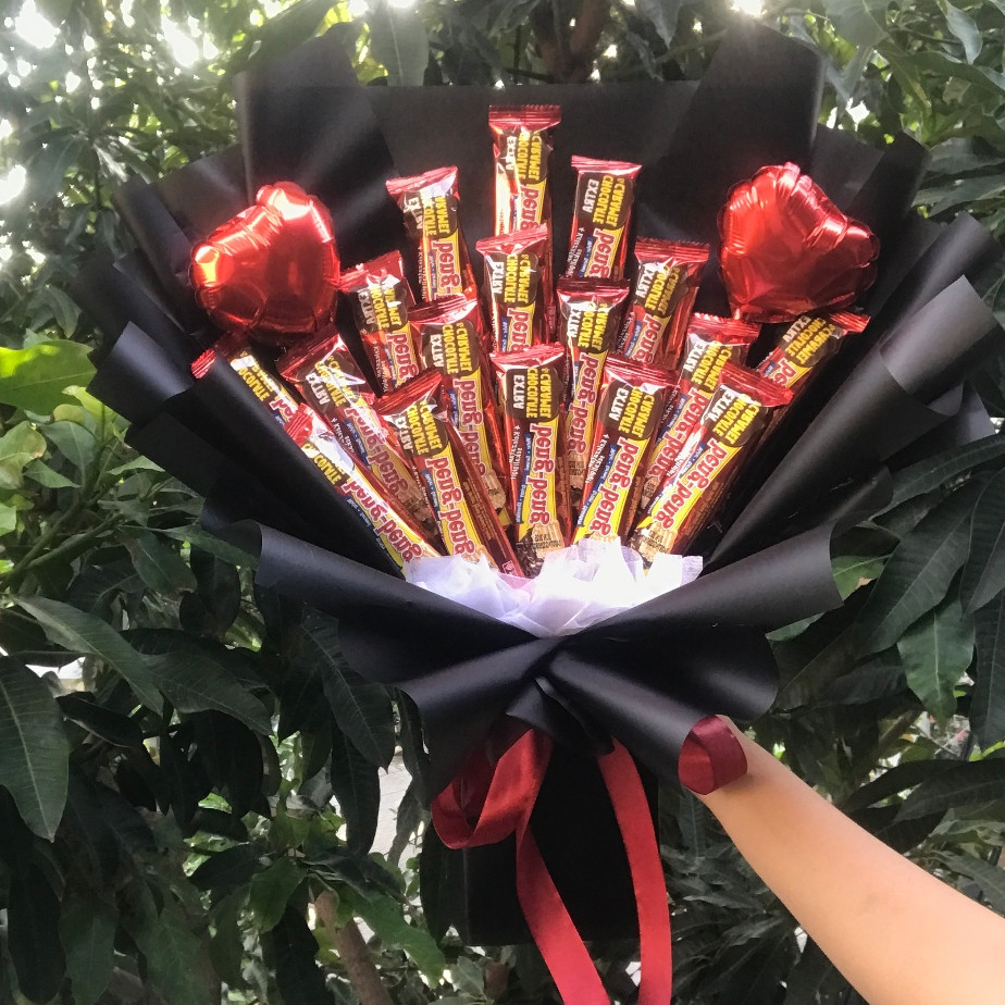 

BUKET BUCKET JAJAN BOUQUET SNACK KADO WISUDA GIFT ULANG TAHUN | BOUQUET SNACK BENG BENG MEDIUM