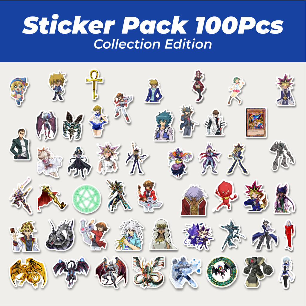 

Hot Stiker Anime Series Yu-Gi-Oh! Karakter V2 Lucu Anti Air Stikers Berperekat Waterproof Sticker Decal Buat Motor Helm Buku Journal Koper Casing HP Laptop Botol Minum