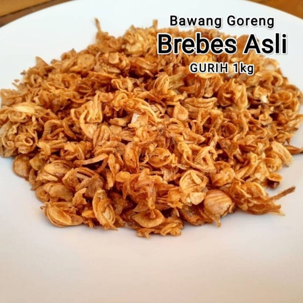 

Bawang Goreng Brebes Asli GURIH 1kg