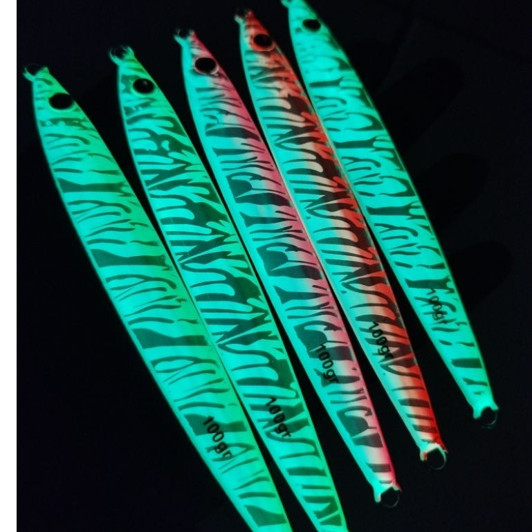 Metal Jig FULL GID Corak slim 100Gr Metal Jig 100Gr Metal Jig 100Gram