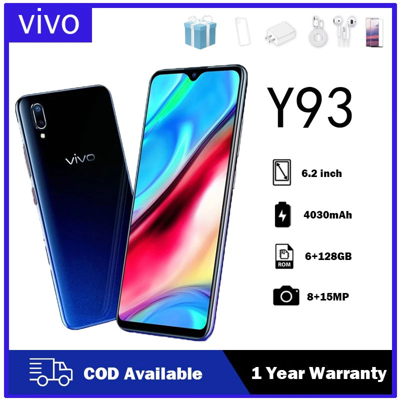 Hp VIVO Y93 Ram 8/256 6.22inch Baru Fullset Garansi 12 Bulan Termurah