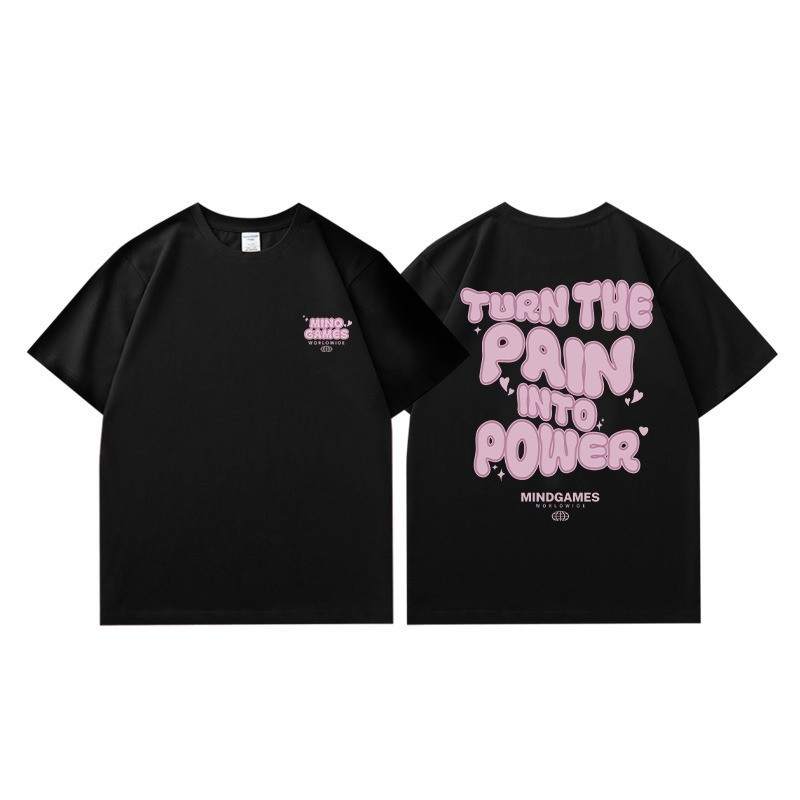 Kaos Wanita Oversize MIIMO GAMES Style baju atasan wanita terbaru | Kaos baju Wanita Hitam