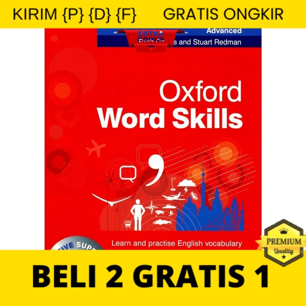 

{P} {D} {F} Ox Word Skills 1nd & 2nd Edition Advanced / Intermediate / Elementary / Hitam Putih