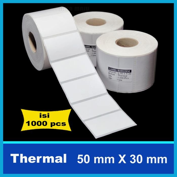

VIRAL LABEL BARCODE THERMAL Uk. 50 X 30 MM Untuk PRINTER XPRINTER XP-360B NEW