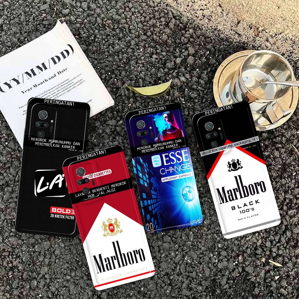 Softcase Pro Camera Untuk Redmi Note 10 Pro - Softcase Terbaru New Walpaper Gambar Smoke Rokok Keren