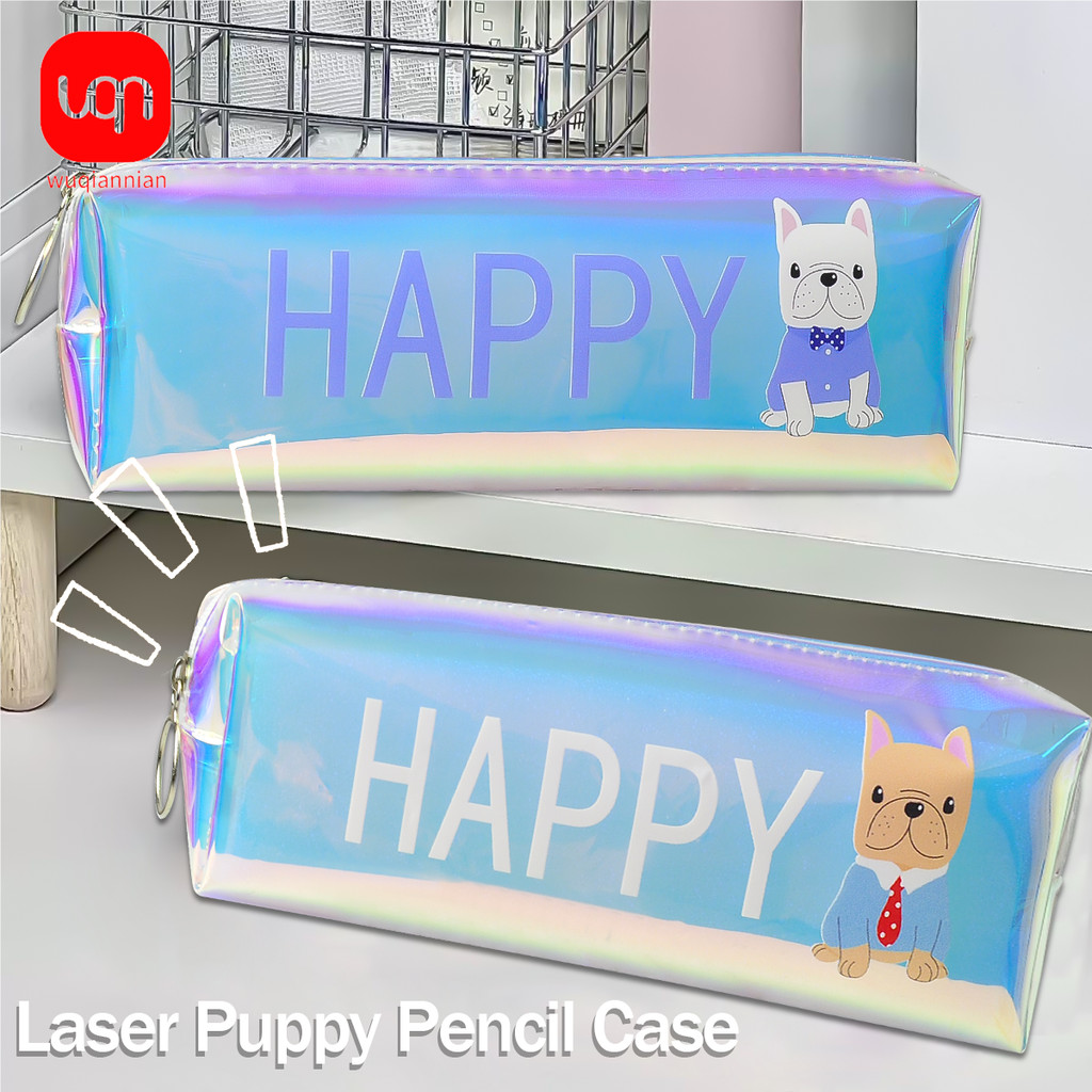 

WQN-1PC High-value Student Ins Pencil Bag TPU Color Animal Large Capacity Suitable For Student Office Stationery