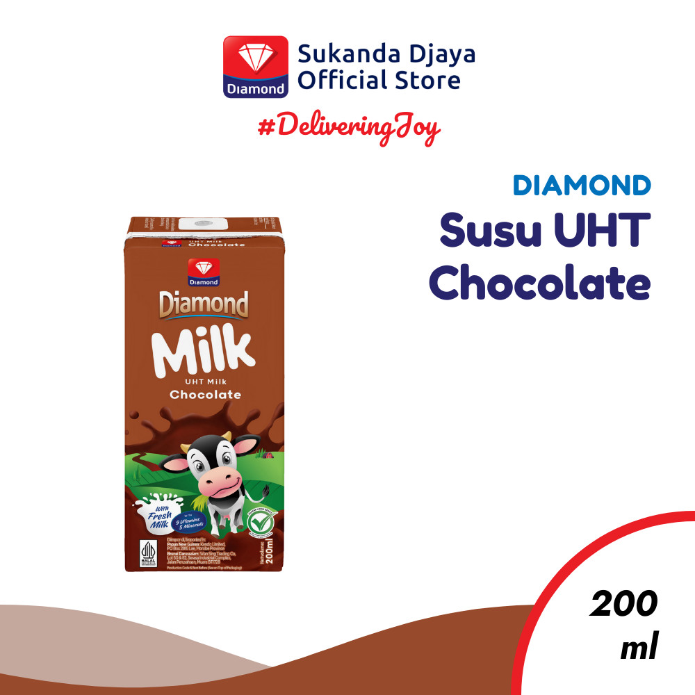 

Diamond Milk Susu UHT Chocolate Sleeve 200 ML