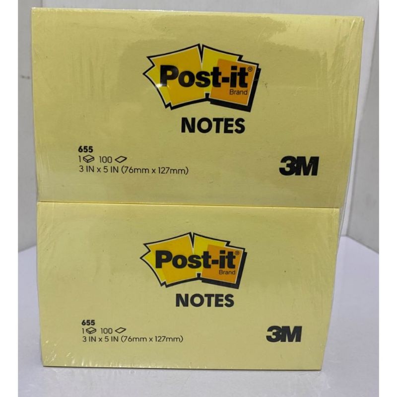 

Memo Stick/Sticky note/Pos-It 655 3M kuning ( 1pcs )