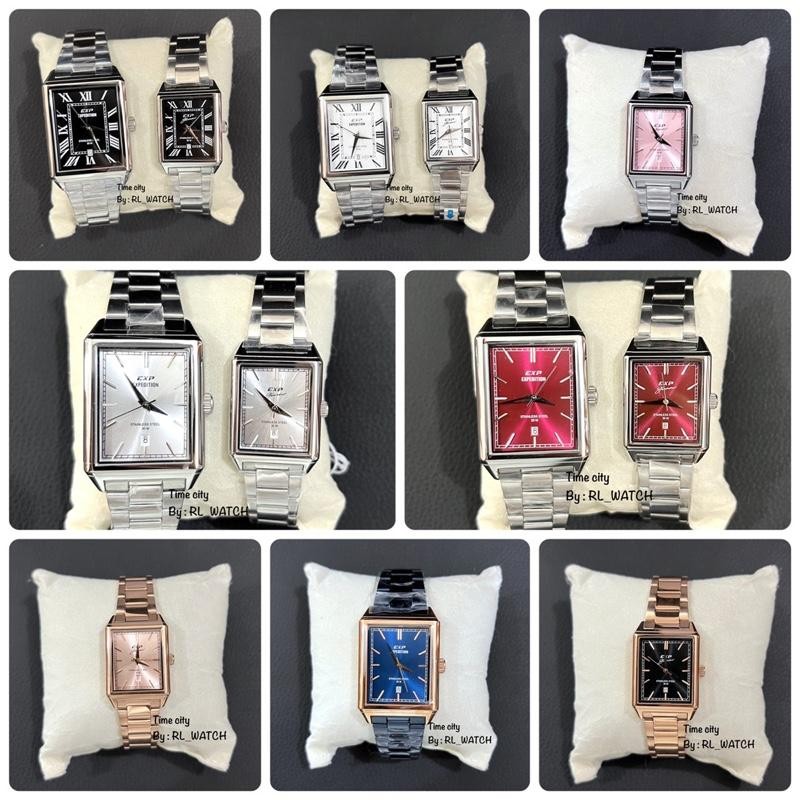 Jam Expedition E6866 Rantai Pria Wanita