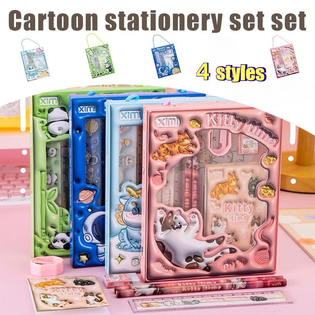 

Pensil Set Kotak 6 Pcs Alat Tulis Anak dengan Desain Unik - Perlengkapan Sekolah Terfavorit untuk Aktivitas Belajar di Rumah