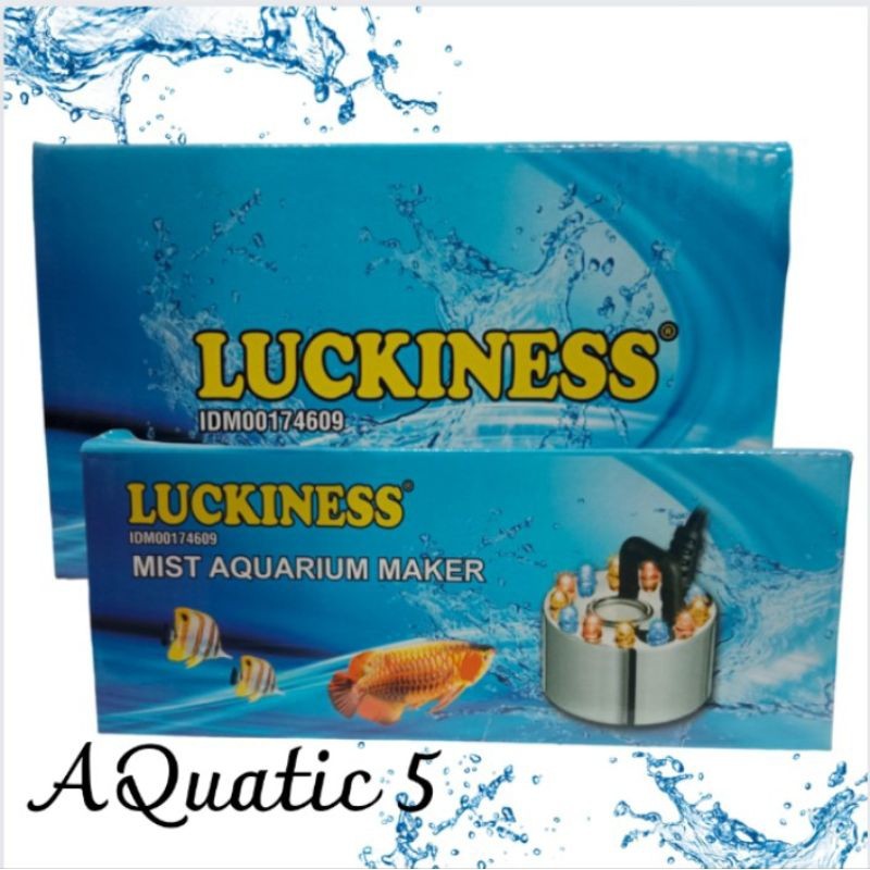 LUCKINESS MIST MAKER MESIN PEMBUAT KABUT ASAP AQUARIUM AQUASCAPE