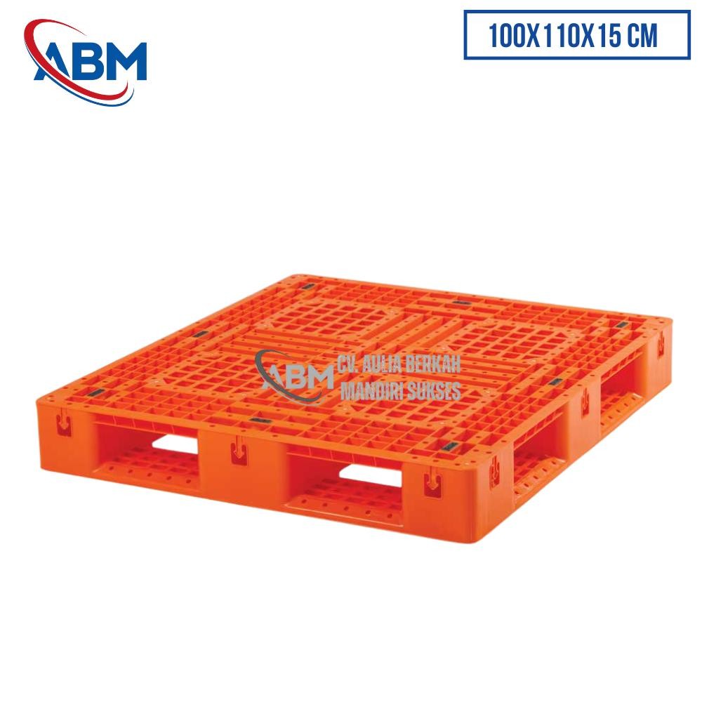 

pallet plastik uluran 100 x 110 x 15mm