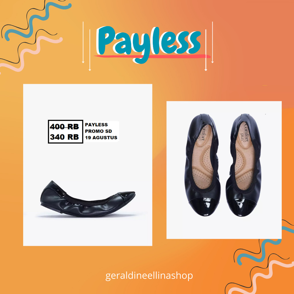 Flat shoes wanita seri CLUB CULTURE ARTHUR PAYLESS 100% ori