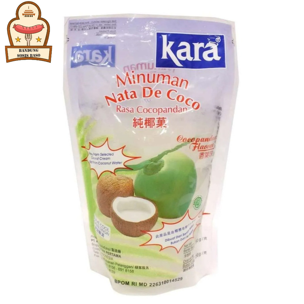 

Kara Nata De Coco Plain 360gr - Topping Kenyal & Segar, Kaya Akan Serat